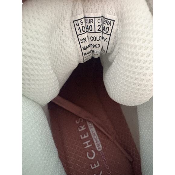 Sketchers Street Uno High Regards Pink White Womens Sneakers - Picture 7 of 10